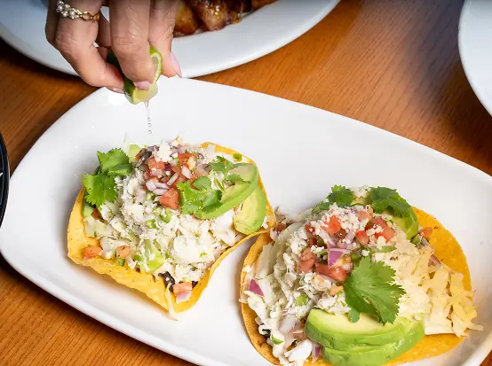 Avocado toast topped with fresh ingredients at Sea Watch on the Ocean